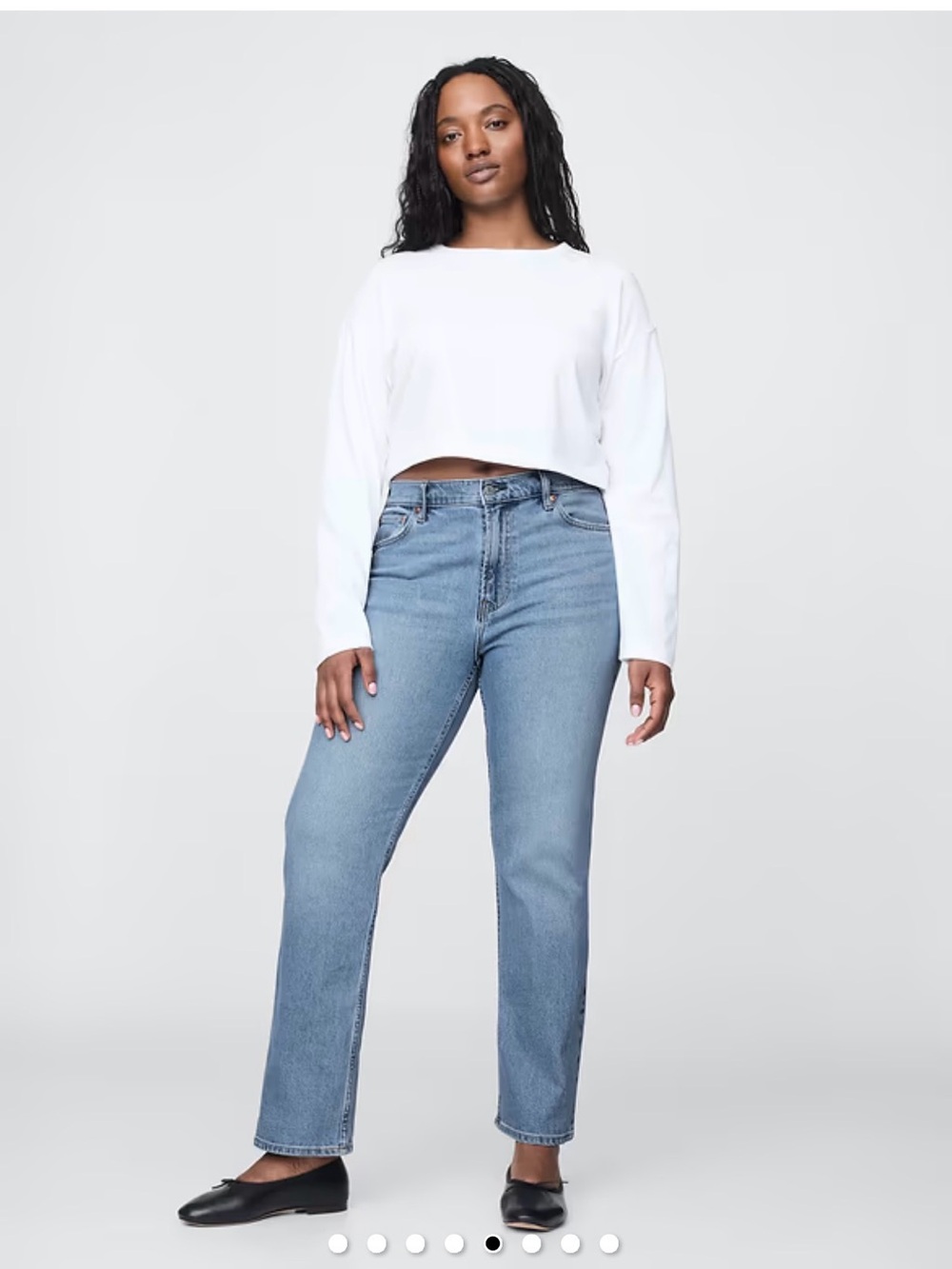 Classic 90s High-Rise Straight Leg Jeans